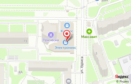 Агентство недвижимости Монолит в Нижнем Новгороде на карте