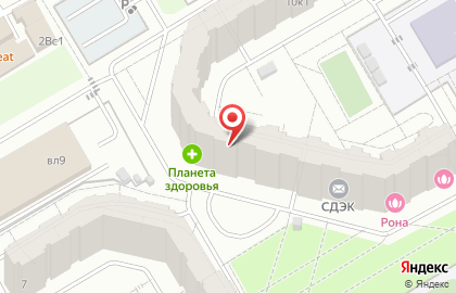 Магазин овощей и фруктов в Москве на карте
