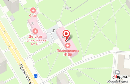 Салон оптики в Санкт-Петербурге на карте