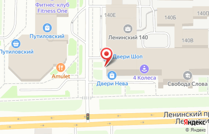 Фирменный магазин-склад Фрамир на Ленинском проспекте на карте