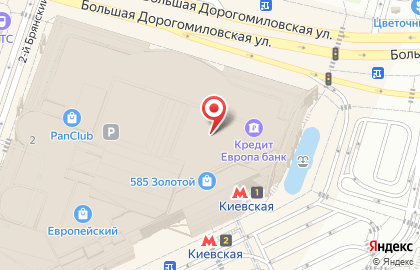 Магазин подарочной упаковки Wrap me на площади Киевского Вокзала на карте
