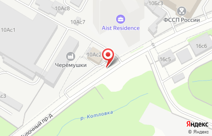Черемушки на Калужской на карте