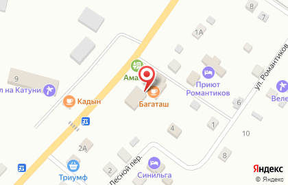 Багаташ на карте