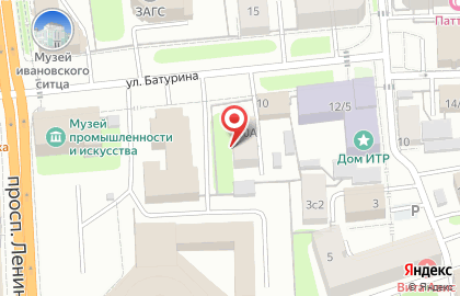 ТПК Альянс на улице Батурина на карте