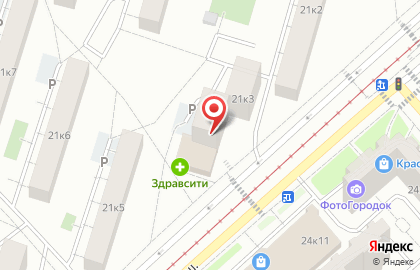 АРТИС на Открытом шоссе на карте