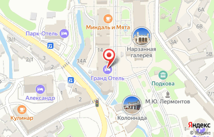 Винотека Стрижамент в Кисловодске на карте