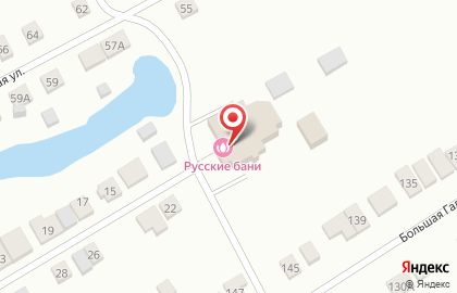 Русские Бани в Екатеринбурге на карте