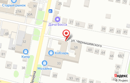 ТЦ Островок на улице Чернышевского на карте