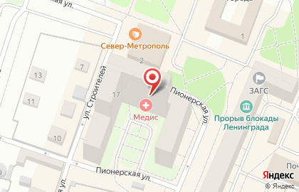 Агентство недвижимости Александр Недвижимость на Набережной улице на карте