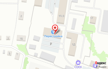 Строительный магазин Перестройка в переулке Теплякова на карте