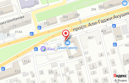 Тренажерный зал в Махачкале на карте