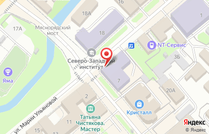 Вологодская областная универсальная научная библиотека им. И.В. Бабушкина в Вологде на карте