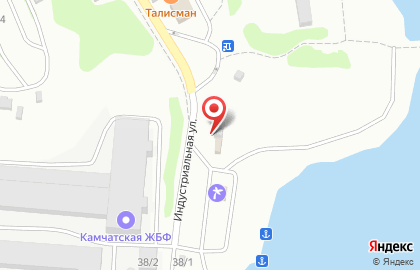 Киоск быстрого питания в Петропавловске-Камчатском на карте