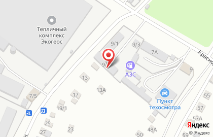 Автосервис на Краснодарской улице на карте