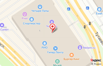 Супермаркет Лента в Ярославле на карте