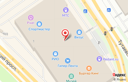 Ювелирный салон Pandora в Дзержинском районе на карте