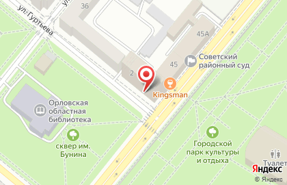 Общероссийская общественная организация малого среднего предпринимательства Опора России на карте