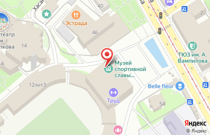 Бузная на карте