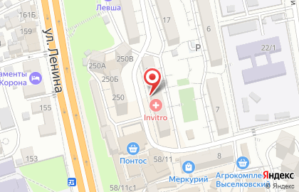 Аптека Радуга Юг в Адлерском внутригородском районе на карте