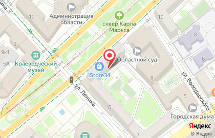 Магазин обуви Belwest на Ленина, 6 на карте