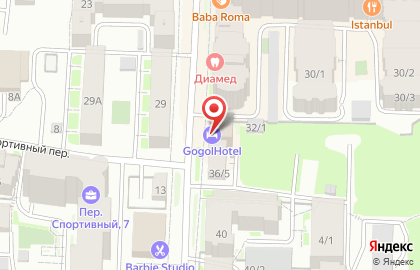GOGOL HOTEL на карте