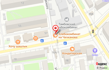 Магазин Хлебокомбинат на улице Володарского на карте