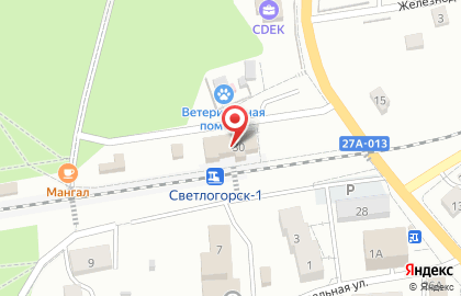 Светлогорск-1 на карте