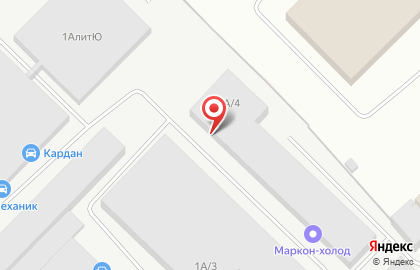 Оптовая фирма Мостстройкомплект на улице Академика Вонсовского на карте