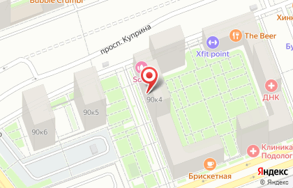 Универсам Верный в Москве на карте
