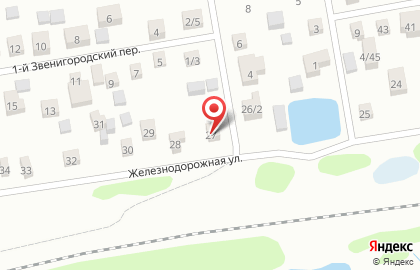 Аварийная служба Водоканал Сервис на Железнодорожной улице на карте