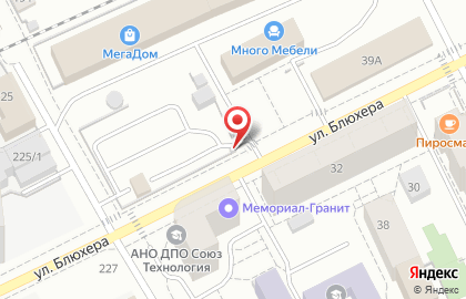 Автостоянка в Кирове на карте