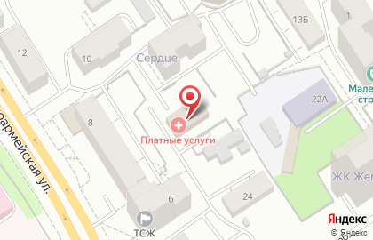 Центр платных медицинских услуг Республиканский наркологический диспансер в Петрозаводске на карте