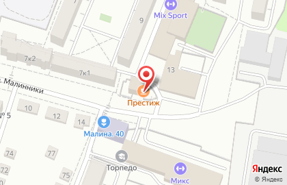 Кафе-бар Престиж в Калуге на карте