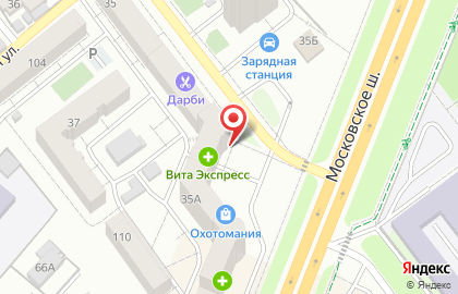 Автошкола Учебно-сервисный центр в Октябрьском районе на карте