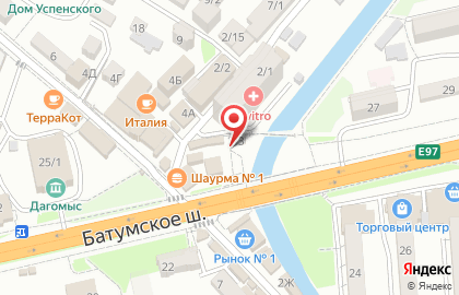 FOODstop в Лазаревском районе на карте