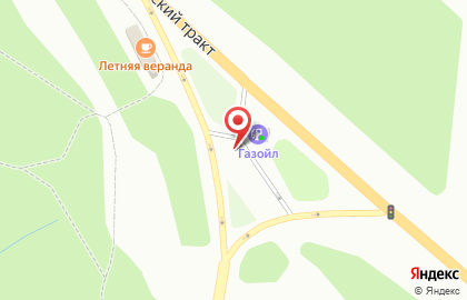 Газойл в Томске на карте