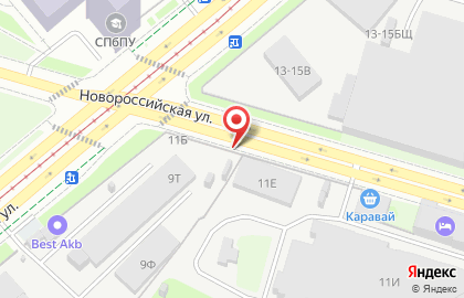 Межрегиональная благотворительная общественная организация Ночлежка на Политехнической улице на карте