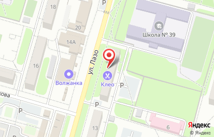 Салон-парикмахерская Клео на улице Лазо на карте