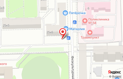 Монетка на Новозаводской улице на карте