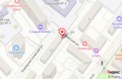 Салон Фея на Первомайской улице на карте