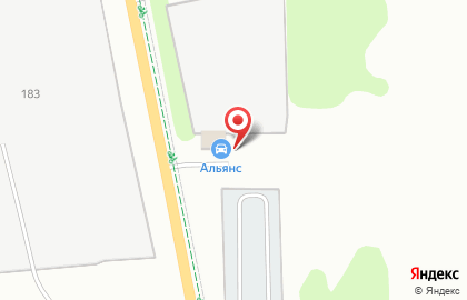 Автосалон Альянс в Тобольске на карте