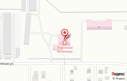 Комсомольская центральная районная больница в Комсомольске-на-Амуре на карте
