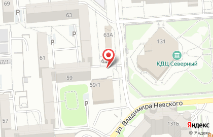 Пекарня У дома на улице Владимира Невского на карте