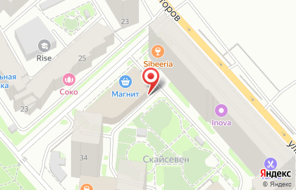 Фирменный магазин детской одежды Crockid в Советском районе на карте