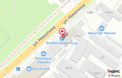 Торговый центр РИО в Октябрьском районе на карте
