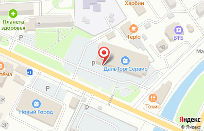 Магазин цифровой и бытовой техники DNS во Владивостоке на карте