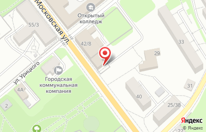 Мировые судьи г. Серпухова на 1-й Московской улице на карте