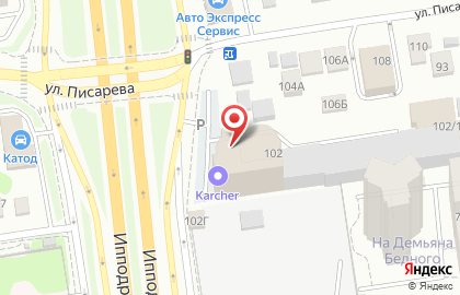 Столовая в Новосибирске на карте