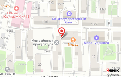 Федеральный сервис недвижимости IMLS на карте