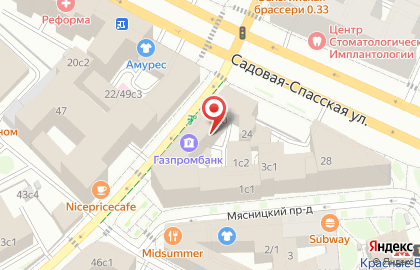 Туристическое агентство TUI в ТЦ Пульман на карте
